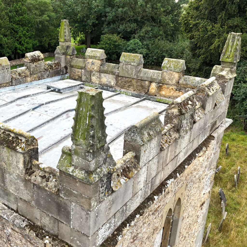 Bulmer tower masony issues